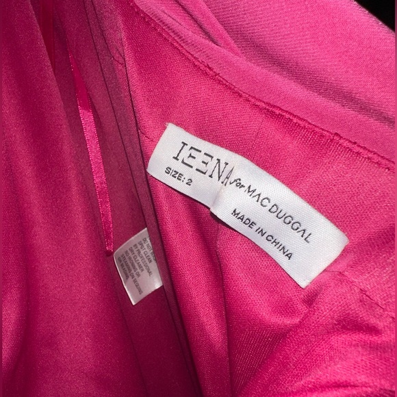 Brand New Size 2 Mac Duggal pink dress - Picture 3 of 5